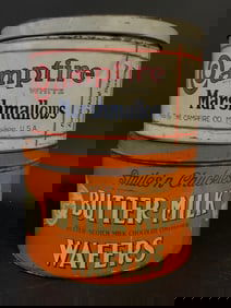 Campfire Marshmallows and Butter-Milk Wafers Tins