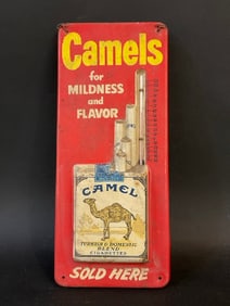 Camels Cigarettes Thermometer Advertising Sign