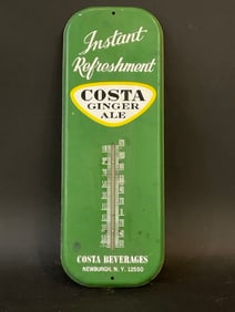 Costa Ginger Ale, Newburgh, NY Thermometer