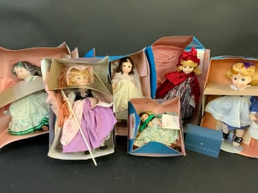 Six (6) Madame Alexander Dolls