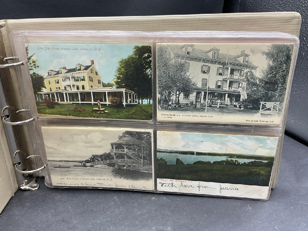 154 Newburgh New York Postcards: 154 Newburgh New York Postcards.Orange Lake, Washington headquarters Bonville tree all Newburgh Hudson Valley
