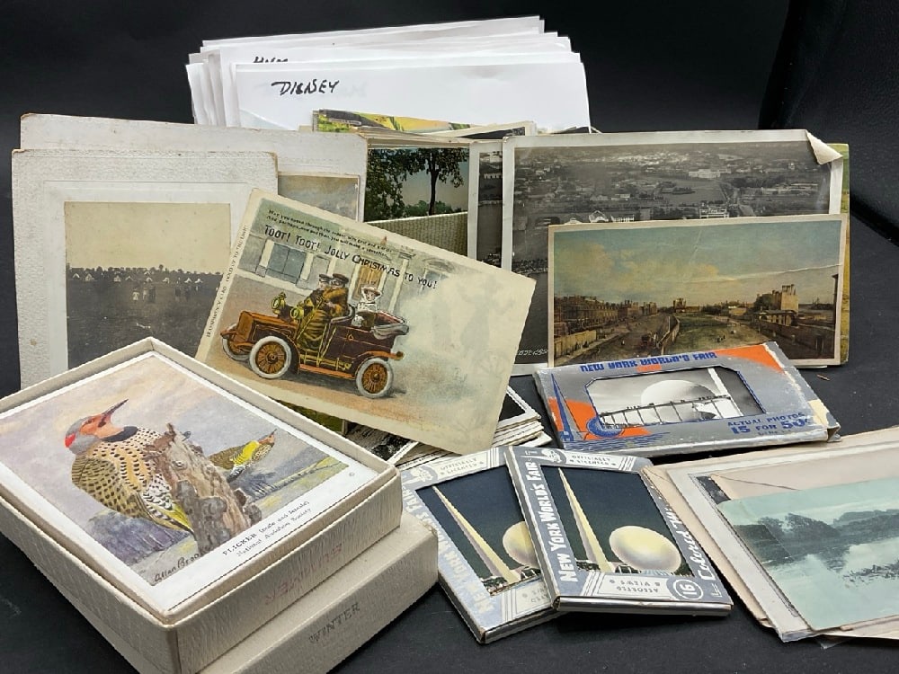 Compiled Paper Ephemera and Postcards-Local Hudson Valley.. (1 of 11)