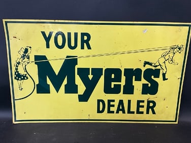 Your Myers Dealer Metal Advertising Sign