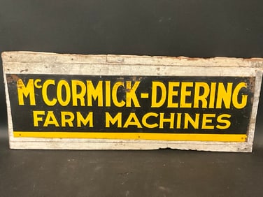 McCormick Deering Farm Machines Metal Sign