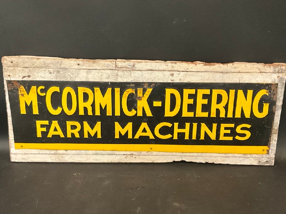 McCormick Deering Farm Machines Metal Sign (1 of 4)