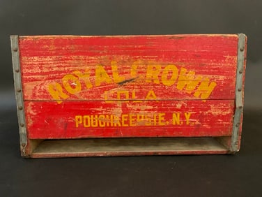 Royal Crown Cola Poughkeepsie, NY Crate
