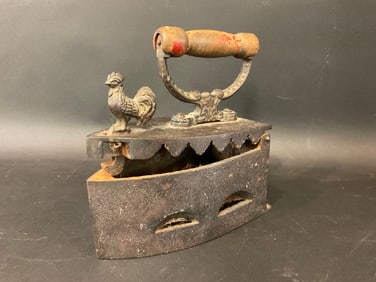Antique Cast Iron Coal Sad Iron