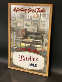 Petelinz Milk Mirrored Advertising Themometer