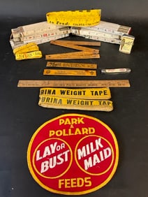 Advertising Tape Measures, Rulers, Patch, Lighter