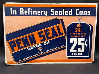 PENN Seal (Quaker state Pennzoil) Advertising Sign