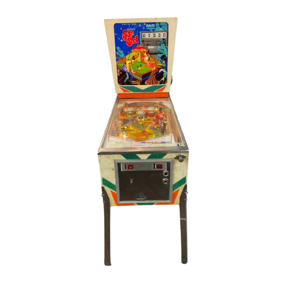 Vintage 1970's Gottlieb’s Sure Shot Pinball Machine (1 of 8)