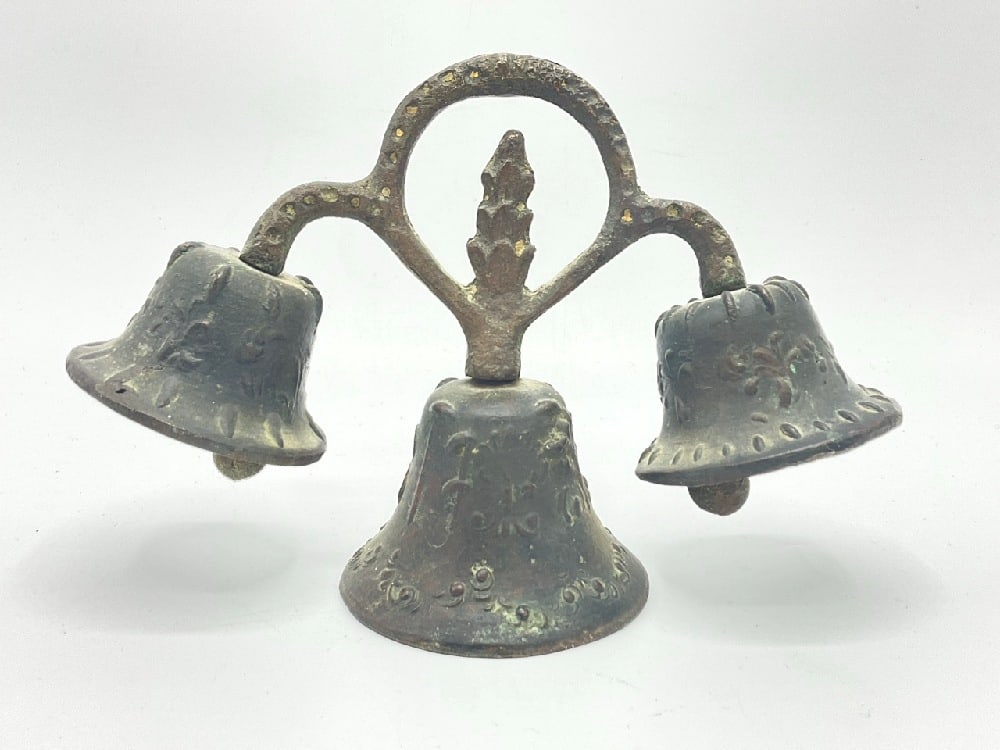 Antique Catholic Monastery/Communion Altar Boy Church Bells (1 of 4)