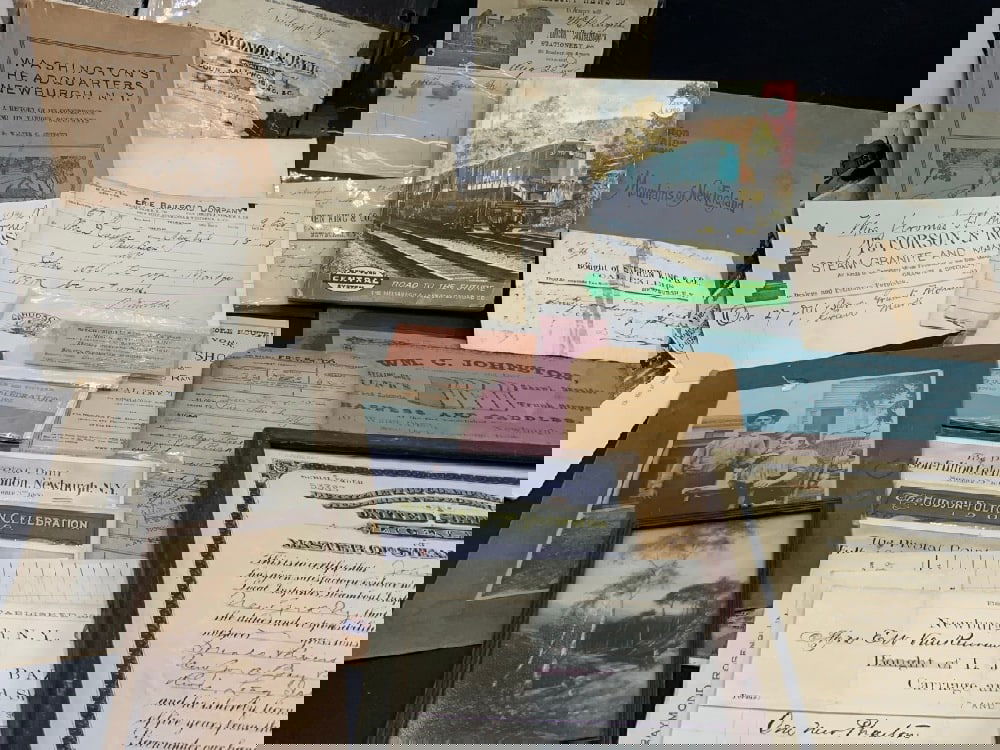 19th and Early 20th Century Railroad Ephemera and Newburgh, NY Papers (1 of 10)