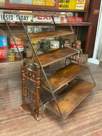 19th Century General Store Baker's Rack Display