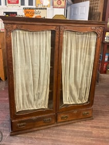 Connersville Cabinet Company Oak Door Door Bookcase.
