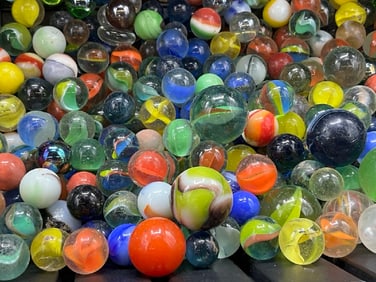 Estate Collection of Old Marbles