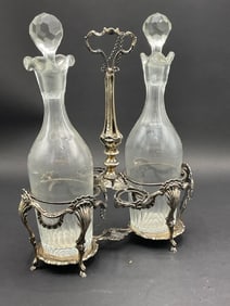European Silver Cruet Set