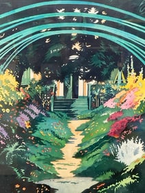 Jon Carsman (American, 1944-1987) Emerald Arch