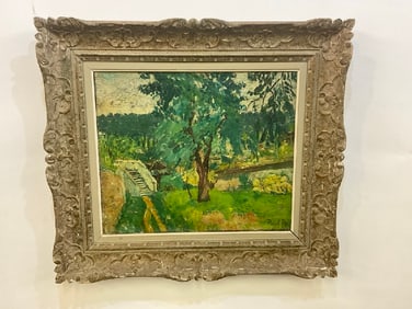 Paul Pellioux Landscape Oil Painting