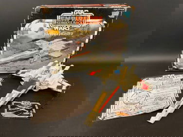 1980 Kenner Star Wars The Empire Strikes Back X - Wing Fighter w/ Box & Paperwork