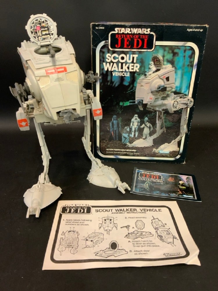 1982 Kenner Star Wars Return of the Jedi Scout Walker Vehicle (1 of 7)