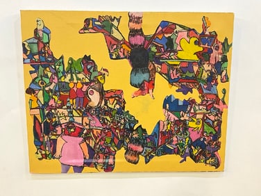 Harlene Allen (American, b. 1940) 1st Wife of Woody Allen, Woodstock Artist