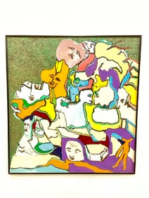 Harlene Allen (American, b. 1940) 1st Wife of Woody Allen, Woodstock Artist