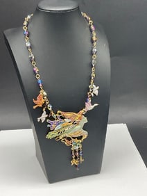 Kirk's Folly Designer Josephine Wall "Spirit  of Flight Necklace