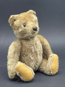 8" Antique Mohair Jointed Teddy Bear