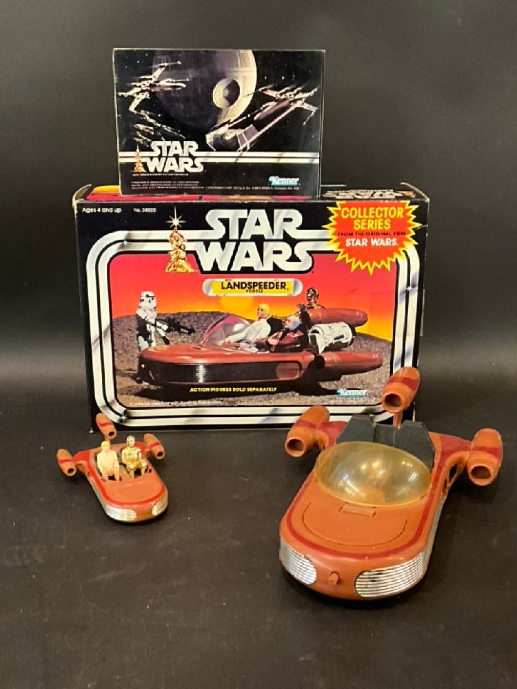 (2) Vintage Kenner Star Wars 1978 Landspeeders (1 of 7)