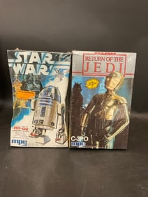 Star Wars  R2-D2 and Return of the Jedi C-3PO Scale Model Kits