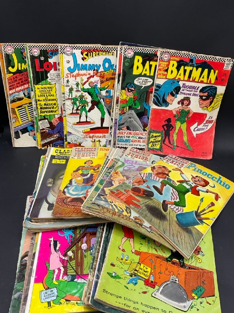 Compiled Child's Collection of Comic Books (1 of 4)
