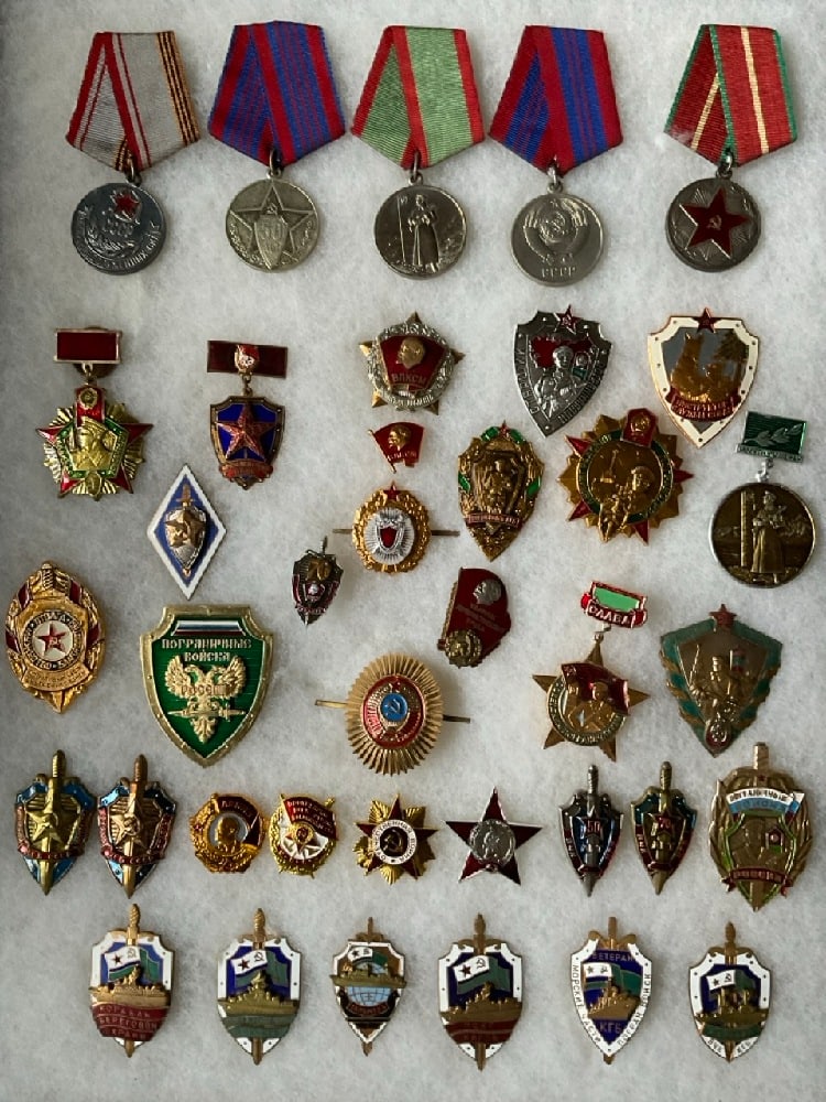 Thirty-Eight (38) Russian USSR Medals Lot (1 of 5)