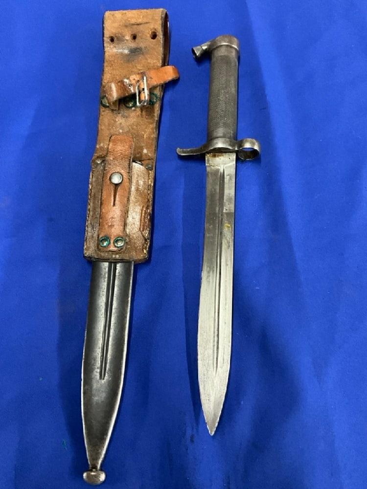 Swedish M96 Bayonet Unit and Regiment Markings.: Swedish M96 Bayonet Unit and Regiment Markings. Dimensions: 13” length