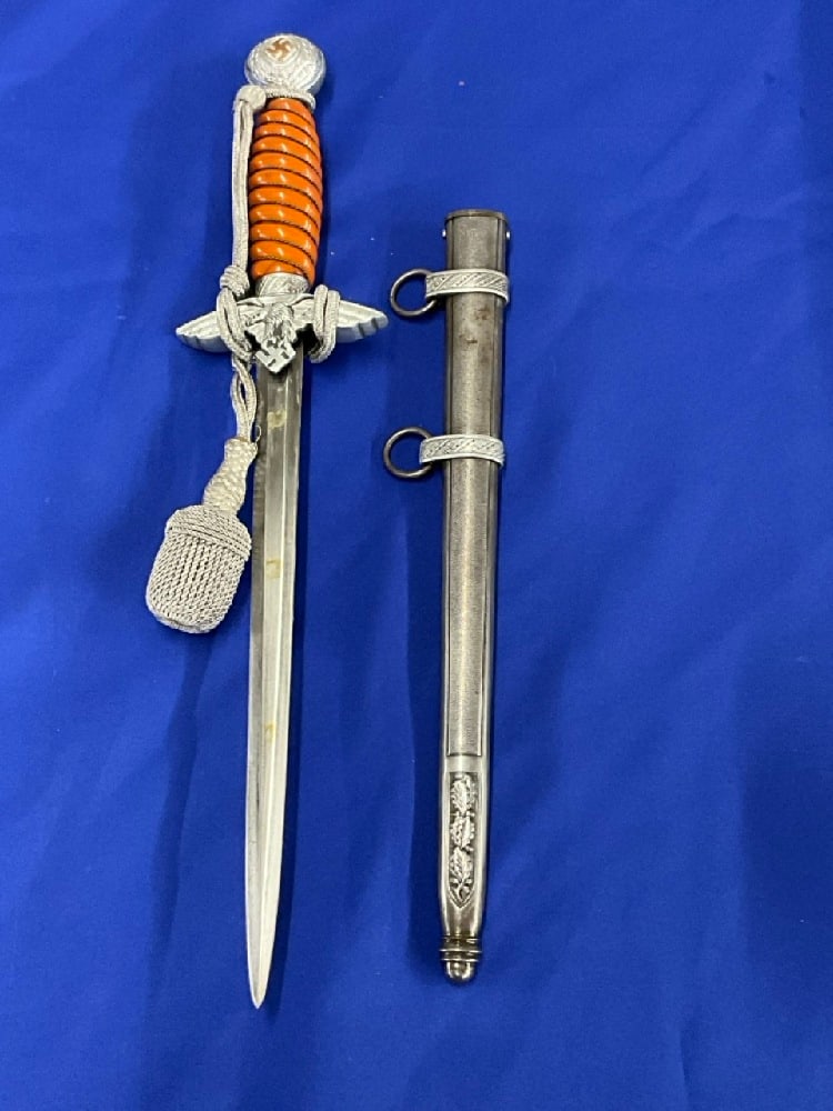 Alcosos WWII German Dagger with Tassels and Sheath (1 of 5)