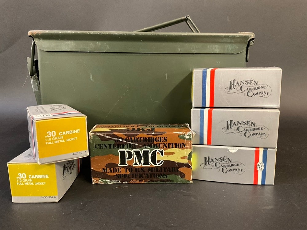 900 .30 Carbine Full Metal Jacket Ammo Lot (1 of 4)