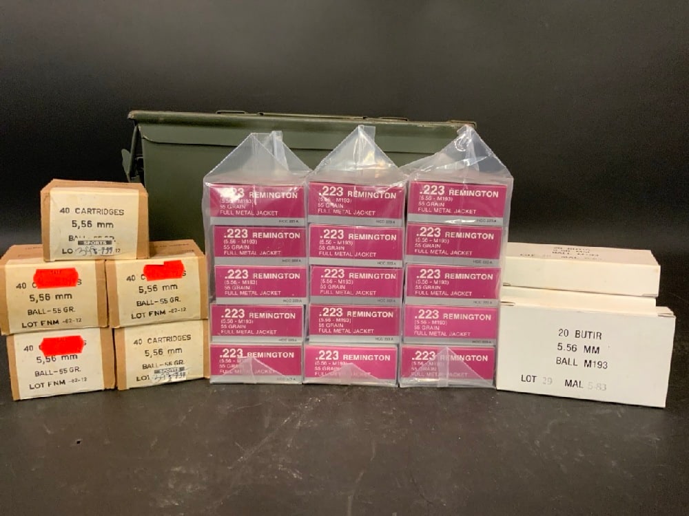 600 CT 5.56 30 Jun 97 Ammo Lot (1 of 4)