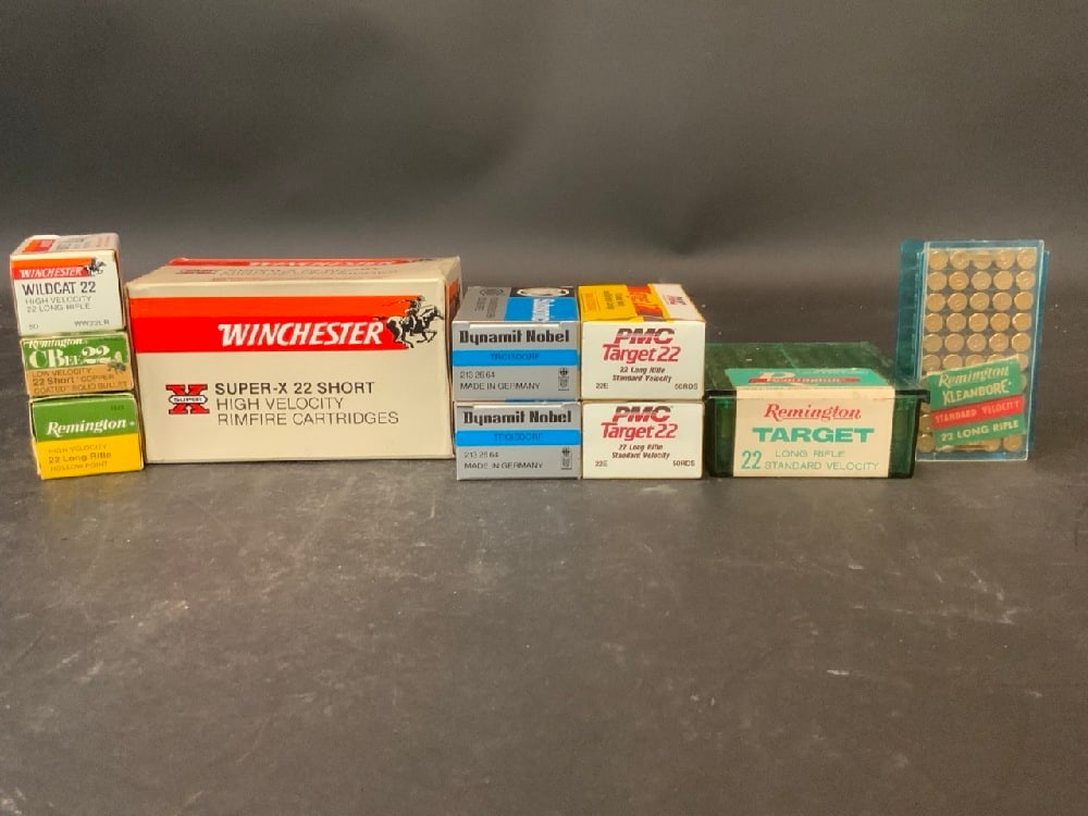 1,000 Rounds 22 Cal. Ammo Lot (1 of 3)