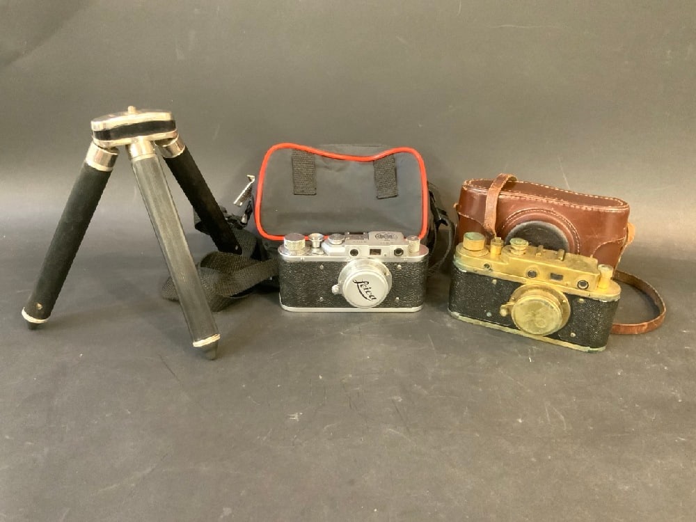 Russian Reproduction Leica Cameras WW2 German (1 of 9)