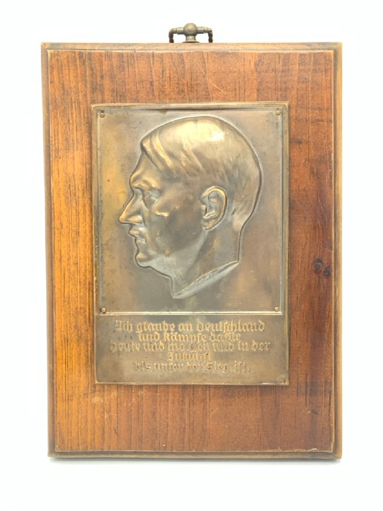 WWII German Plaque (1 of 3)