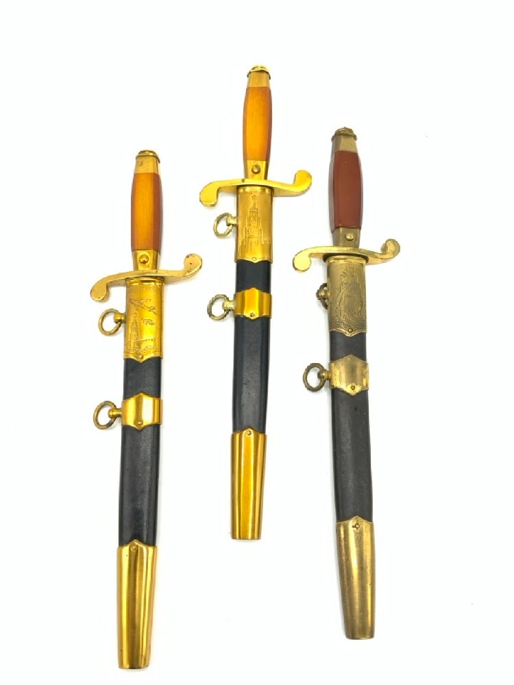 Three (3) Soviet Union Naval Daggers (1 of 9)