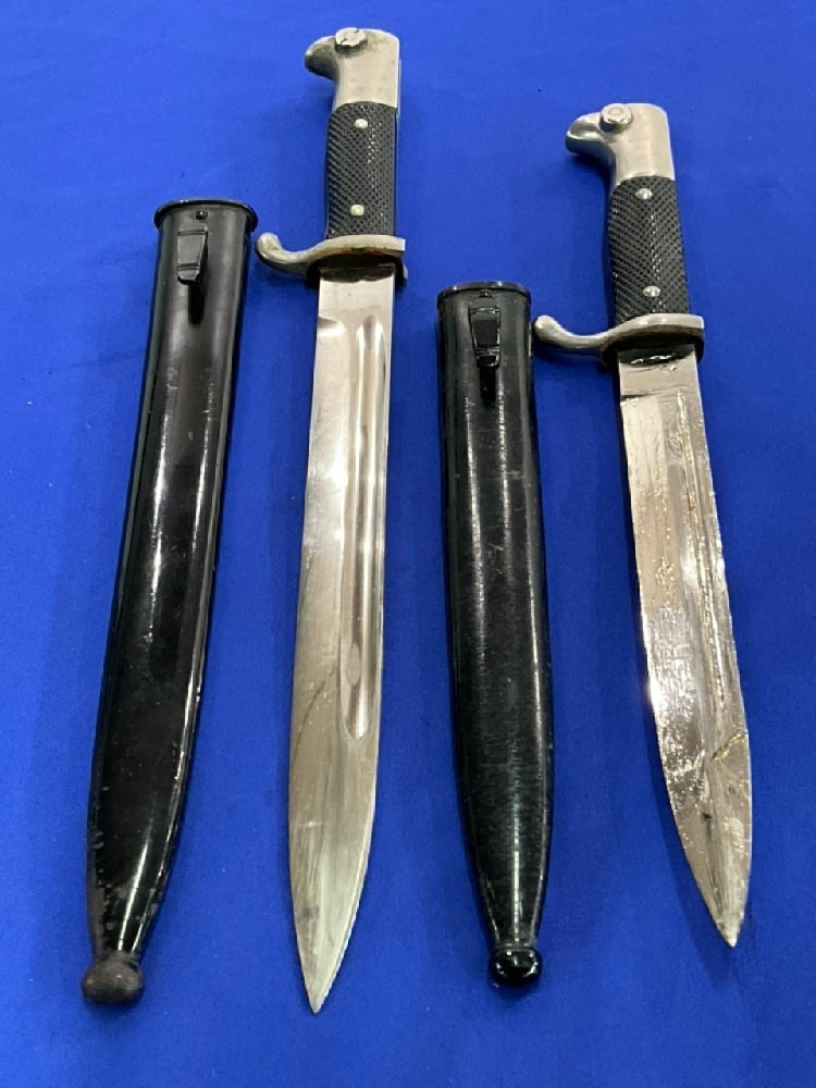 Two (2) German Dress Bayonets - Rich.Abr.Herder Solingen & Original Eickhorn Solingen (1 of 4)
