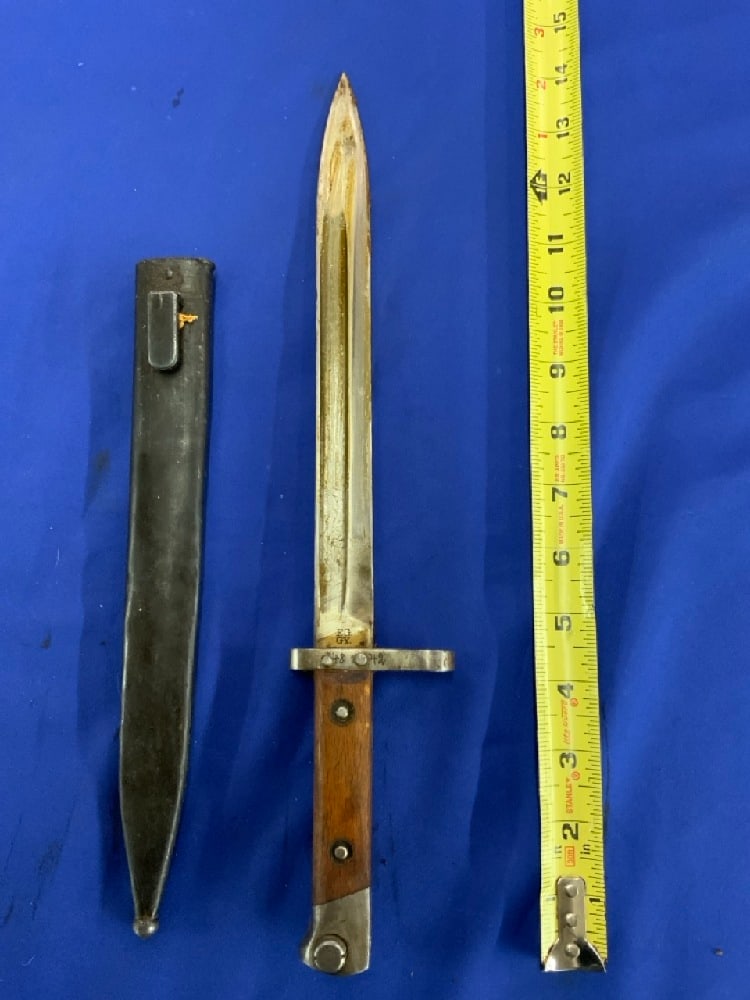 Austrian Steyr M95 Bayonet With Sheath (1 of 5)