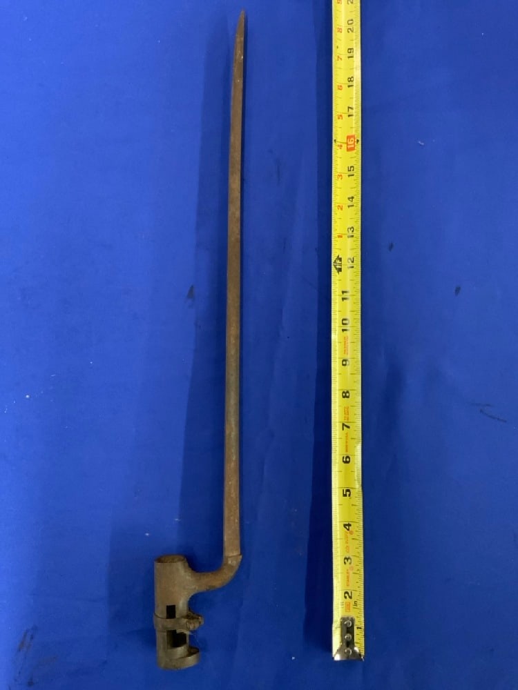 Martini Henry 1878 Enfield Bayonet Zulu: Martini Henry 1878 Enfield Bayonet Zulu.Dimensions: 21”