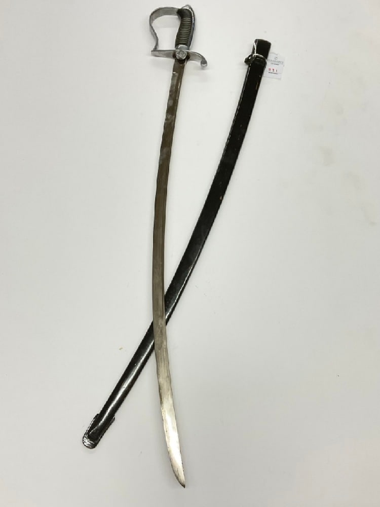 East German DDR NVM Officers Sword Saxon Police (1 of 6)