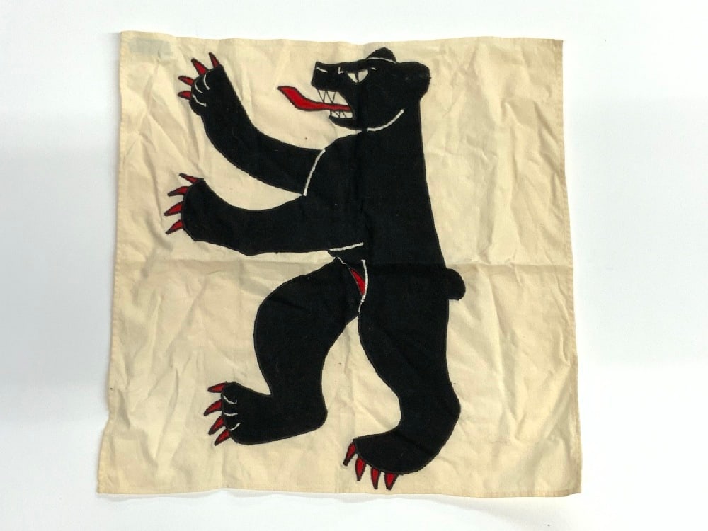 1936 Olympics Berlin Bear Heimgartner & Co Banner (1 of 5)
