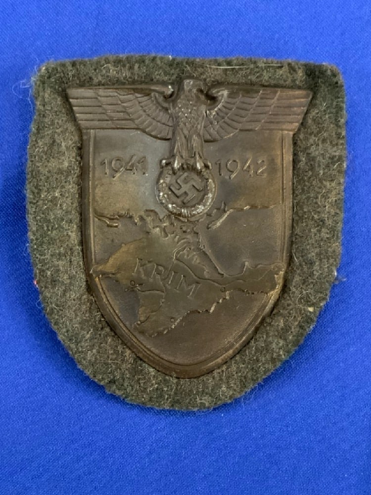 WWII German Heer Army Crimea Krim Shield (1 of 3)