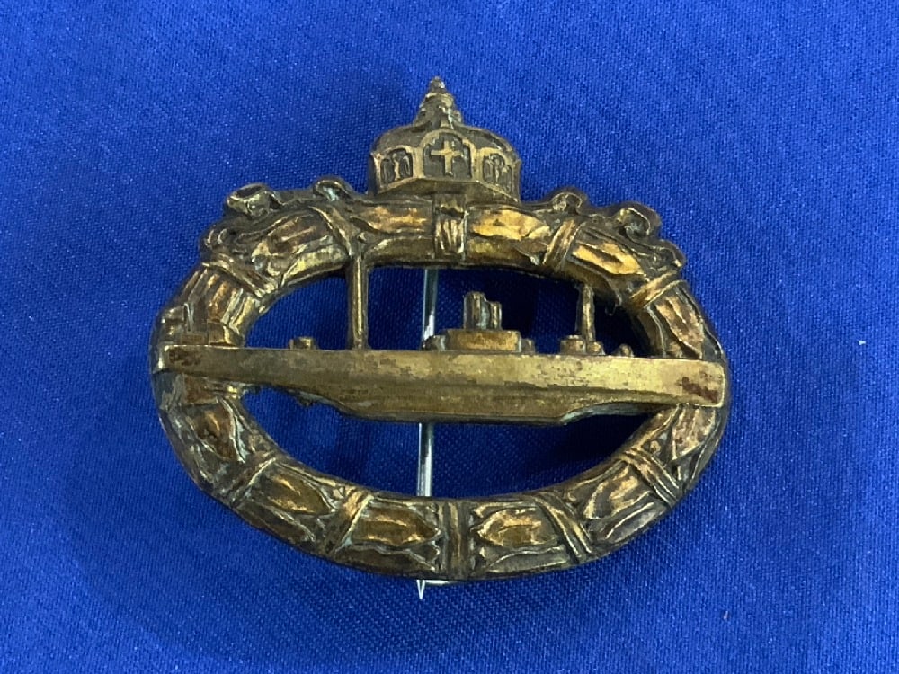 WWI German Submarine Badge U Boat (1 of 3)