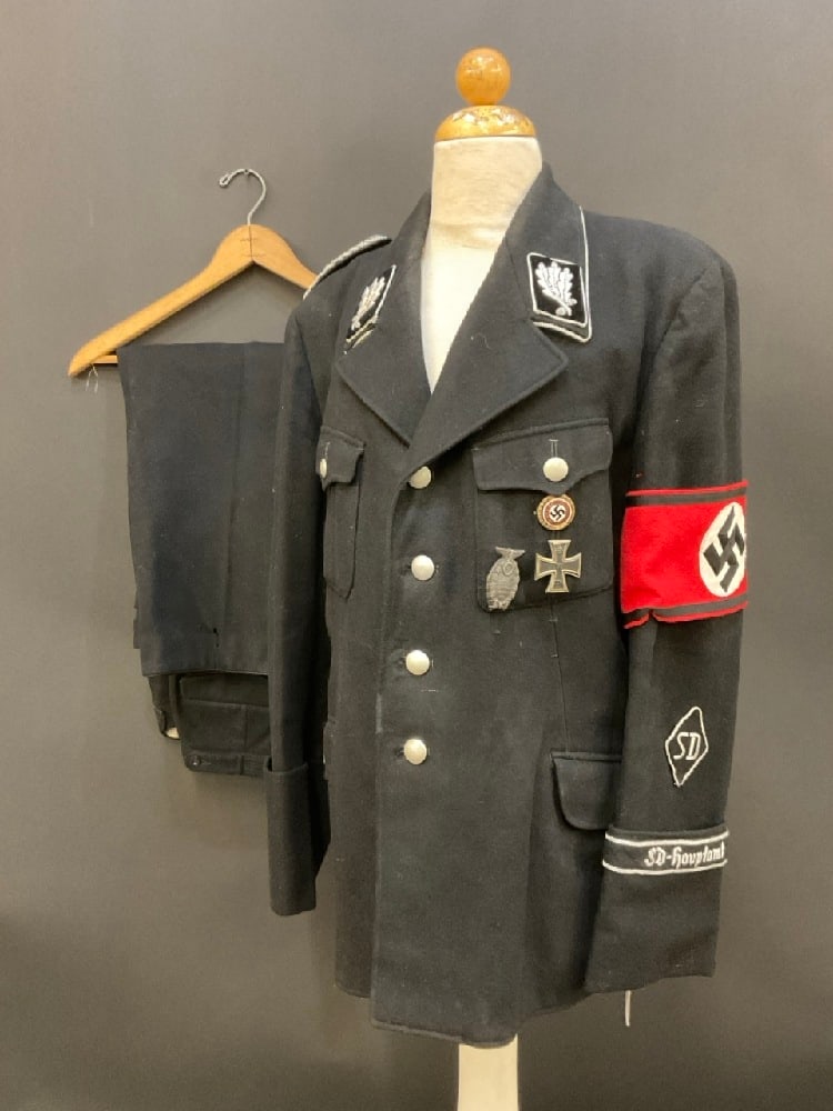 WWII German SS Obergruppenfuhrer Jacket- Karl Heisler (1 of 14)