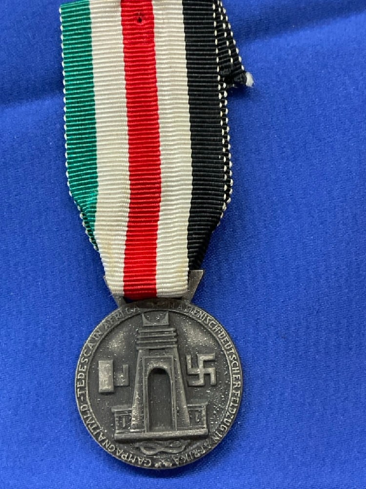 WWII German Afrika Korps Campaign Medal (1 of 5)